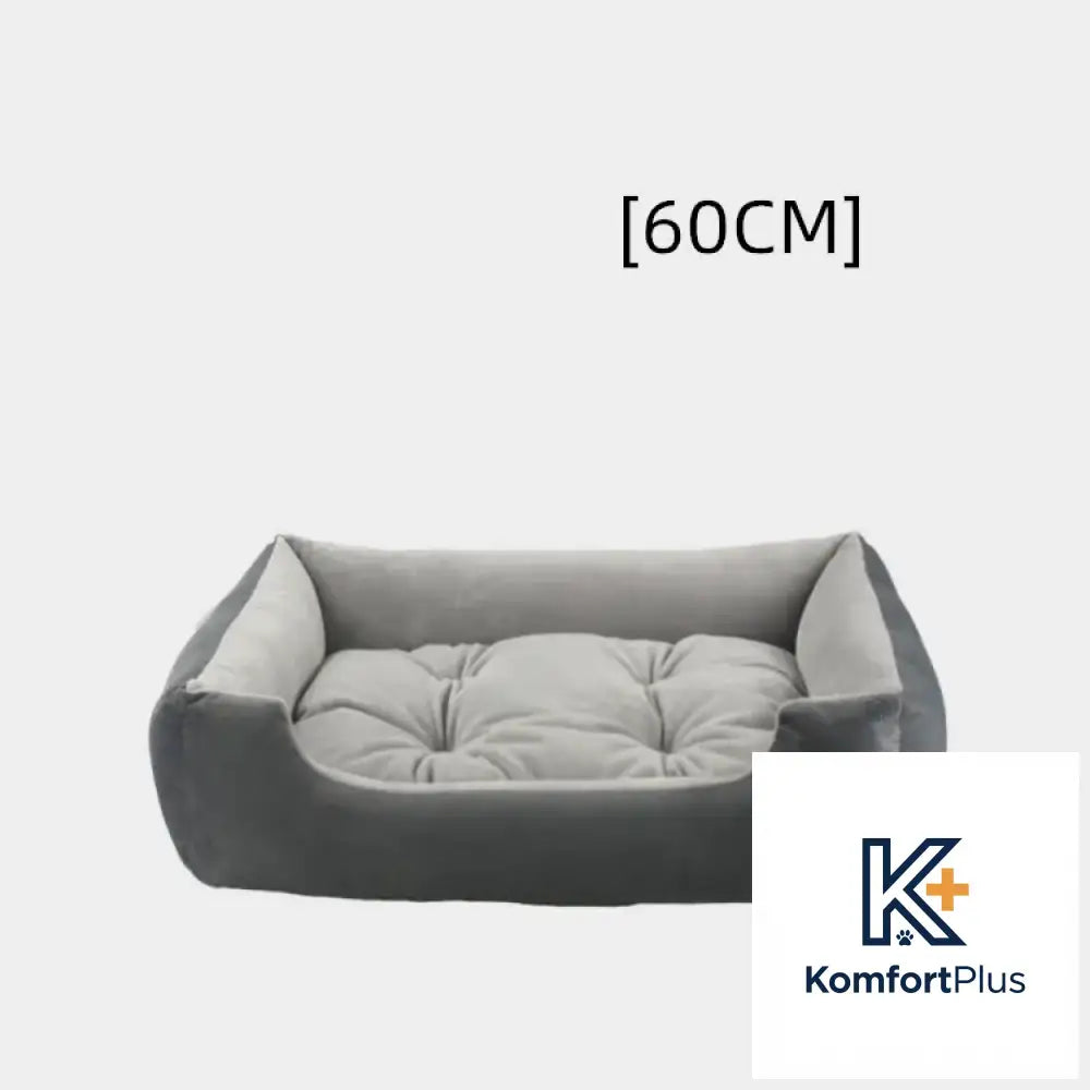 Thin Striped Square Cat Litter for Dogs and Cats Grey / 80cm