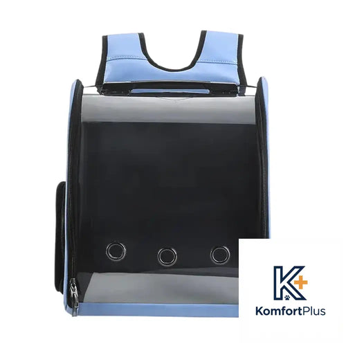 Transparent Foldable Pet Backpack for Cats and Dogs Yellow