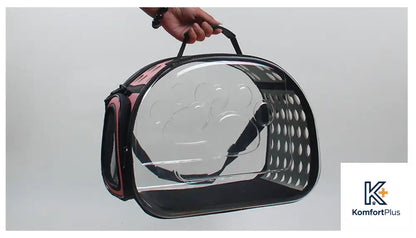 Transparent Pet Backpack for Cats and Dogs
