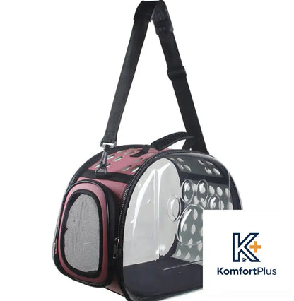 Transparent Pet Backpack for Cats and Dogs