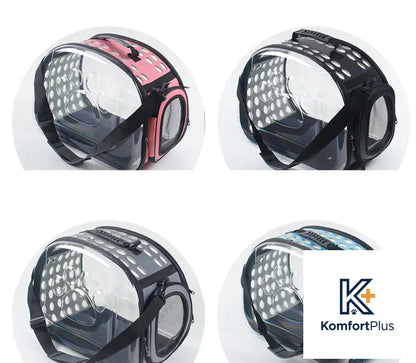 Transparent Pet Backpack for Cats and Dogs
