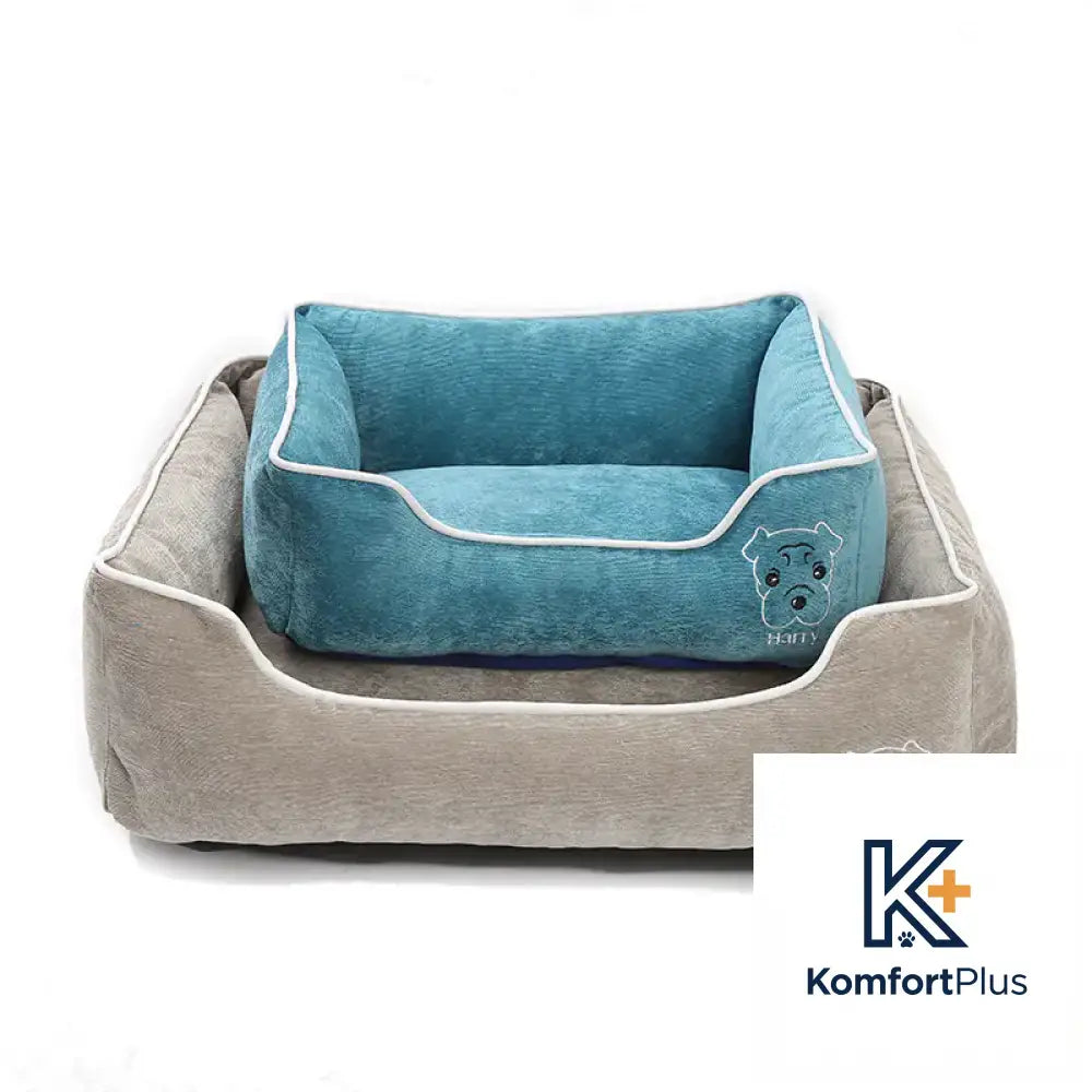 Washable Dog Bed for All Seasons - Comfortable & Warm