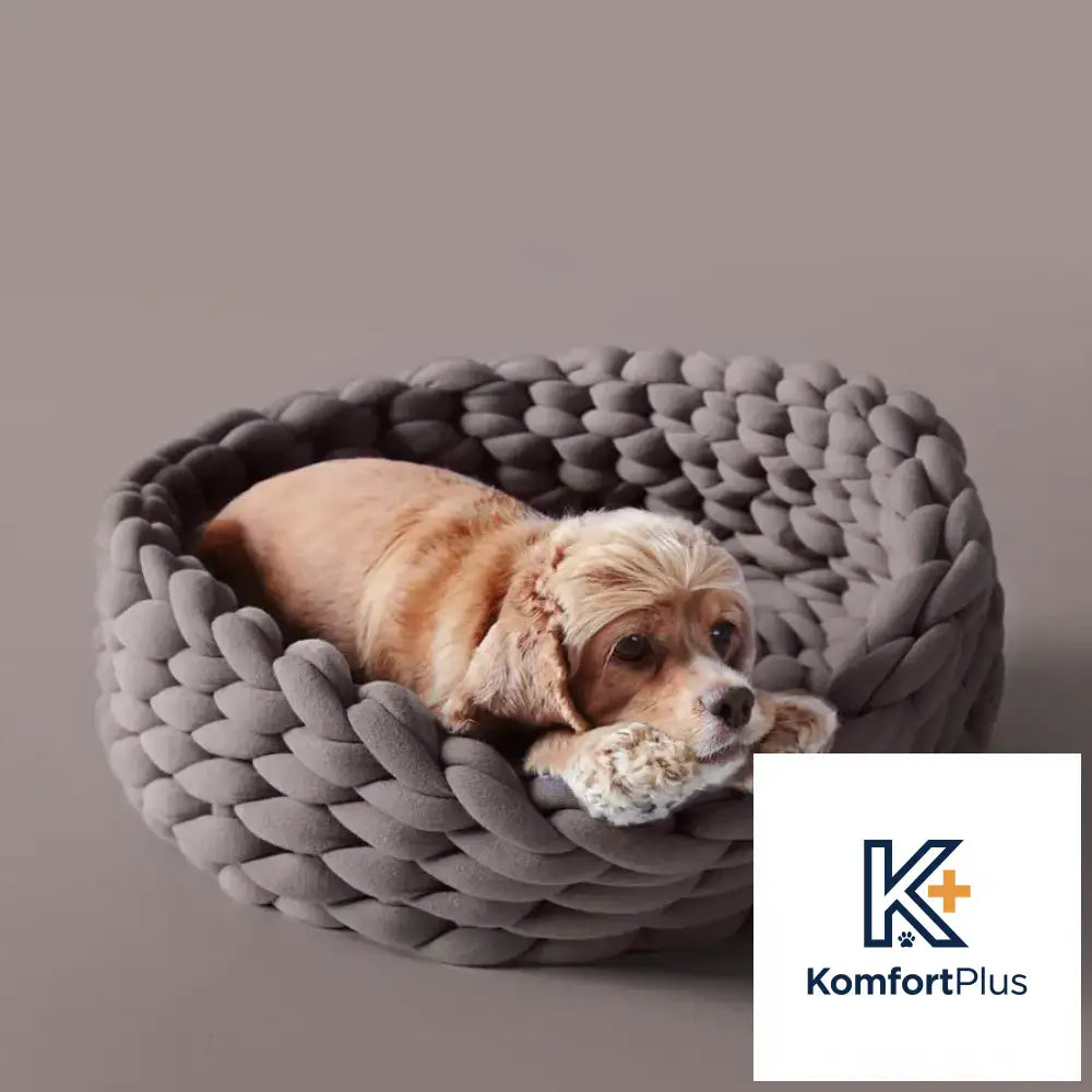 Washable Solid Color Coarse Wool Pet Nest